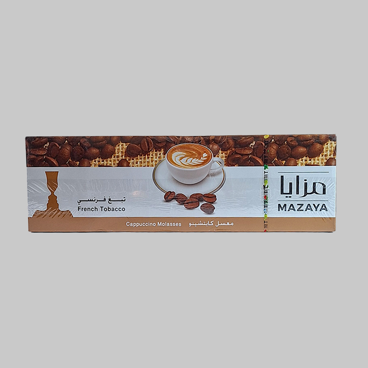 Mazaya-Cappuccino01 تنباکو کاپوچینو مزایا - تصویر 1