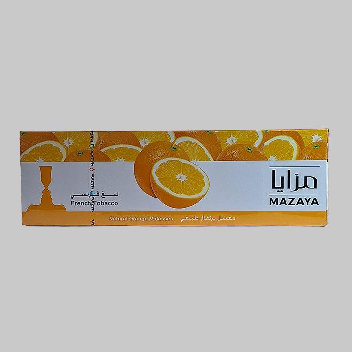 Mazaya-Orange01 تنباکو پرتقال مزایا - تصویر 1
