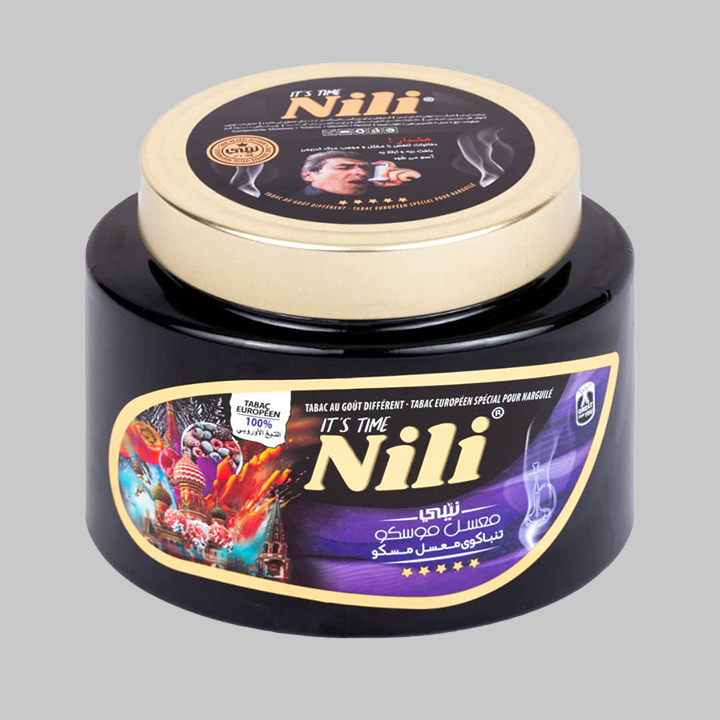 Nili-Moscow01 تنباکو مسکو 250گرمی نیلی - تصویر 1